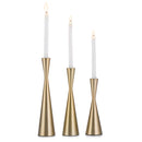 gold candlestick holders