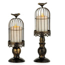 birdcage candle holders