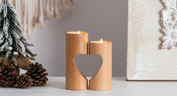 Wood Candle Holder Series