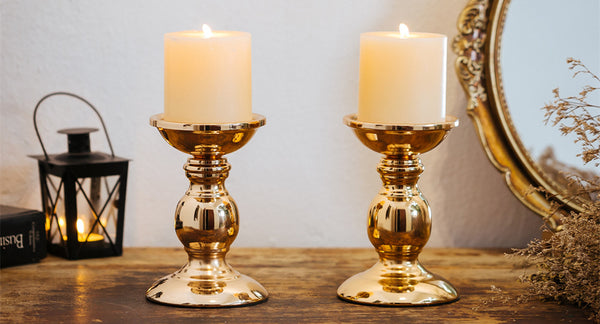 Metallic Candle Holder Series