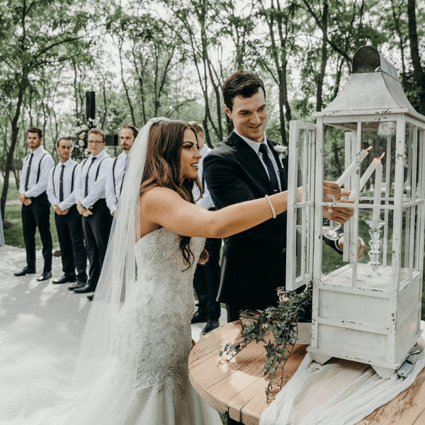 Ceremony candles hot sale