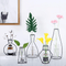 silhouette vases centerpieces