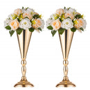 trumpet vases for wedding centerpieces