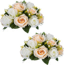 NUPTIO Terracotta Flower Ball Centerpieces: Floral Arrangements for Fall