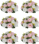 NUPTIO Terracotta Flower Ball Centerpieces: Floral Arrangements for Fall