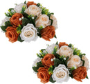 NUPTIO Terracotta Flower Ball Centerpieces: Floral Arrangements for Fall