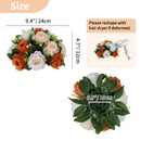 NUPTIO Terracotta Flower Ball Centerpieces: Floral Arrangements for Fall