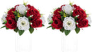 NUPTIO Terracotta Flower Ball Centerpieces: Floral Arrangements for Fall