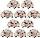 NUPTIO Terracotta Flower Ball Centerpieces: Floral Arrangements for Fall