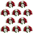 NUPTIO Terracotta Flower Ball Centerpieces: Floral Arrangements for Fall