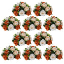 NUPTIO Terracotta Flower Ball Centerpieces: Floral Arrangements for Fall