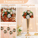 NUPTIO Terracotta Flower Ball Centerpieces: Floral Arrangements for Fall