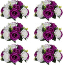 NUPTIO Terracotta Flower Ball Centerpieces: Floral Arrangements for Fall
