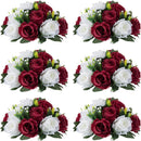 NUPTIO Terracotta Flower Ball Centerpieces: Floral Arrangements for Fall