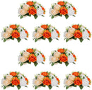 NUPTIO Terracotta Flower Ball Centerpieces: Floral Arrangements for Fall