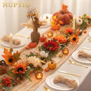 NUPTIO Fall Garland with Sunflower Pumpkin: 6ft Fall Decor for Thanksgiving