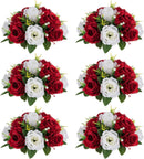 NUPTIO Terracotta Flower Ball Centerpieces: Floral Arrangements for Fall