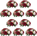 NUPTIO Terracotta Flower Ball Centerpieces: Floral Arrangements for Fall