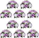 NUPTIO Terracotta Flower Ball Centerpieces: Floral Arrangements for Fall