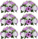 NUPTIO Terracotta Flower Ball Centerpieces: Floral Arrangements for Fall