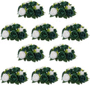 NUPTIO Terracotta Flower Ball Centerpieces: Floral Arrangements for Fall
