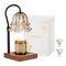 Candle Warmer Lamp with Timer: Flower Gold Candle Lamps Height Adjustable Home Bedroom Decor House Warming Christmas Gift Mothers Day Mom Gift for Women
