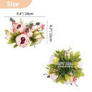 NUPTIO Flowers for Centerpieces: 2 Pcs 9.4 inch Diam Artificial Peony Flower Balls for Centerpieces