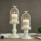 mini birdcage candle holders