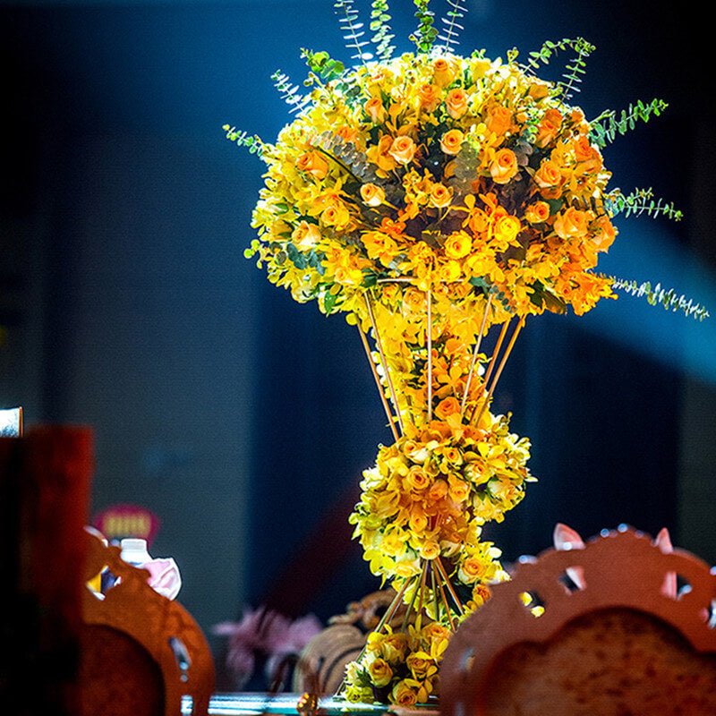 wedding metal flower stand