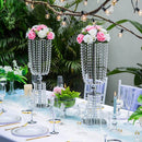 crystal centerpieces for tables