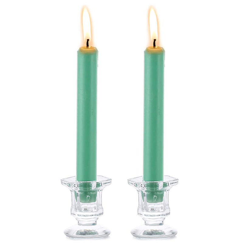 glass candlestick holder 