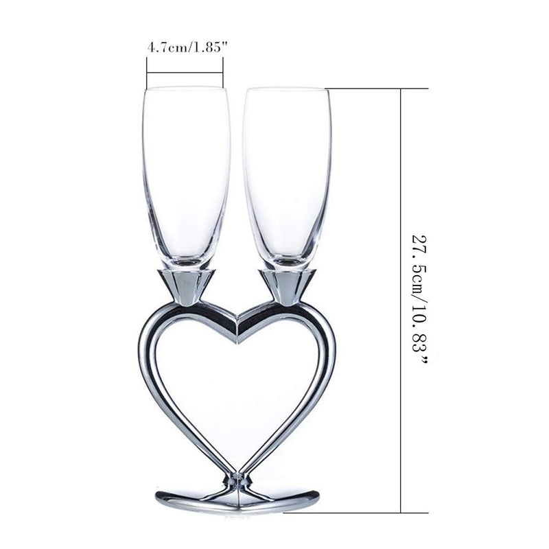 personalized flute glasses
