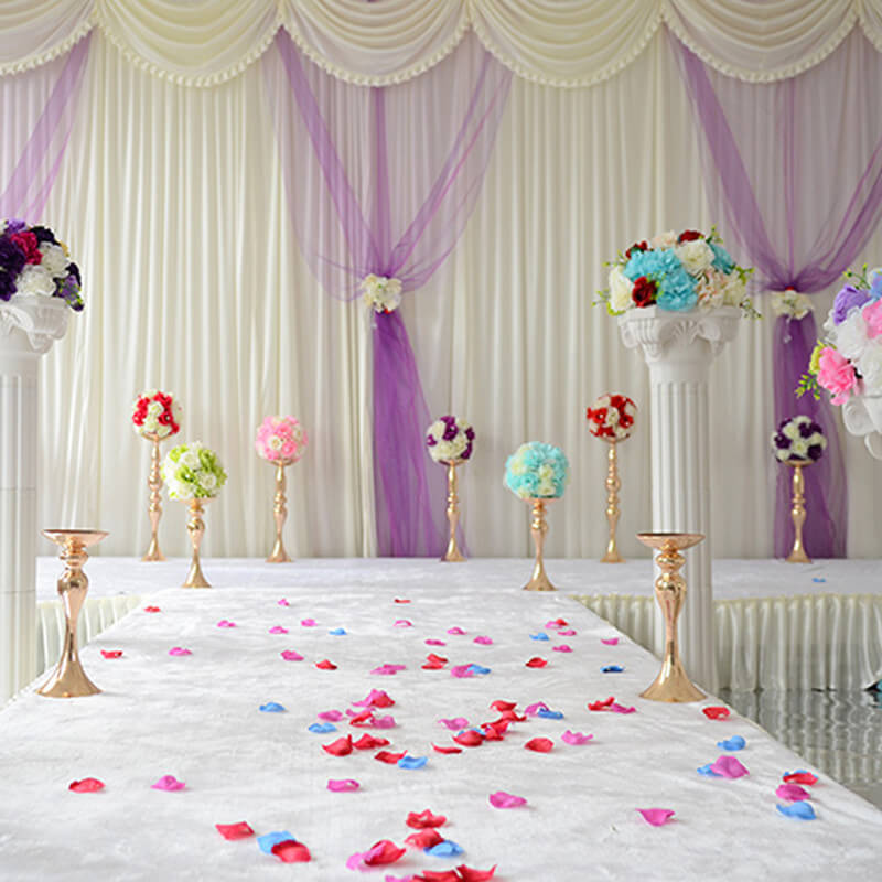 Wedding centerpieces flower stands columns
