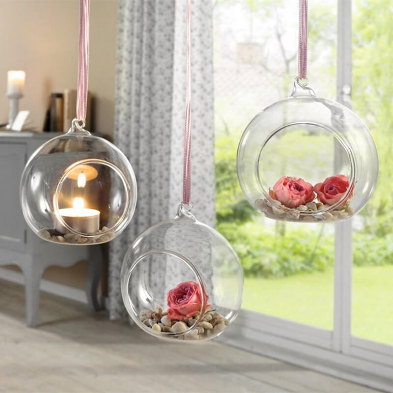 hanging terrarium globe