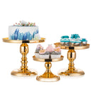 Metal Mirror Wedding Cake Stand Wedding Birthday Party Dessert Cupcake Display