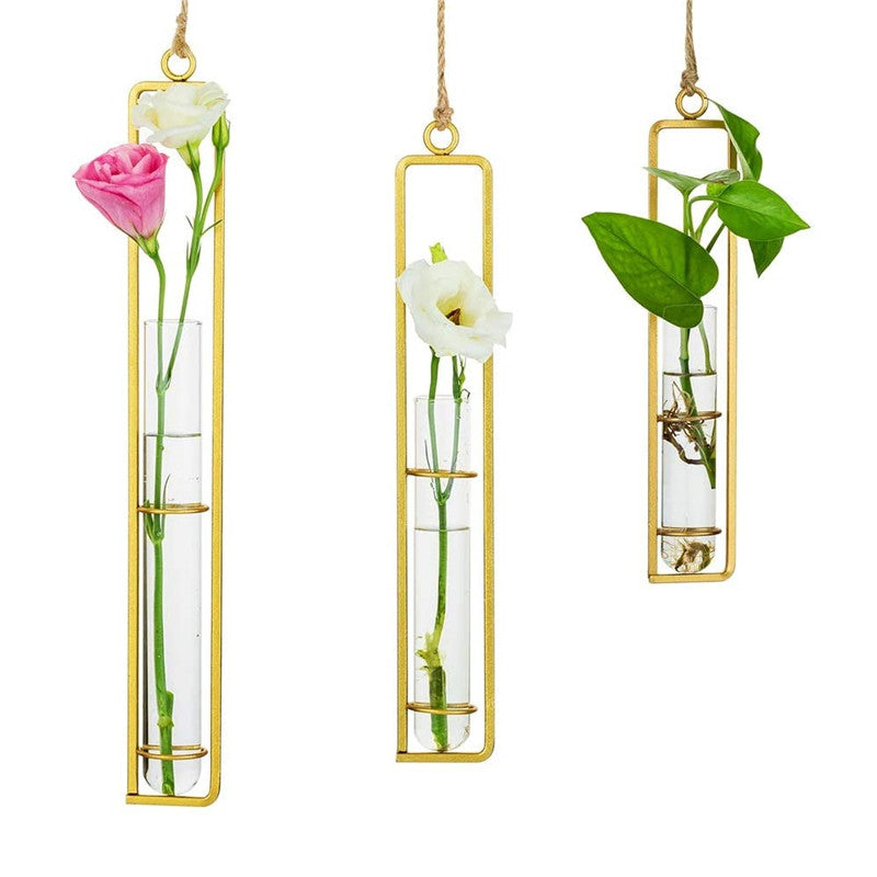 glass hanging planter
