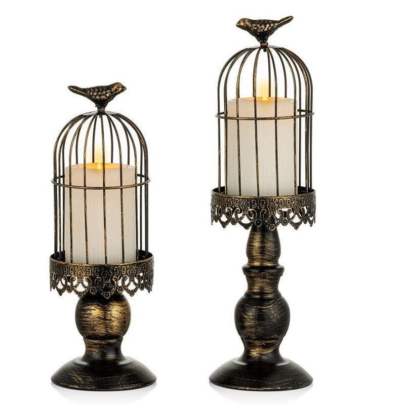 birdcage candle holders
