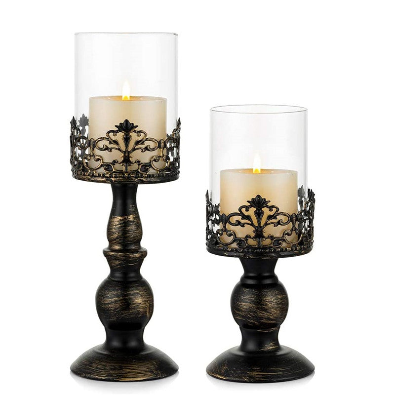 candle holders for table top decor
