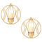gold wall decor