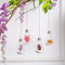4Pcs/set Hanging Glass Bulb Terrarium Globes with Twine Rope Decorations