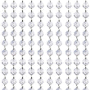 10Pcs/set Acrylic Clear Crystal Beads String DIY Jewelry Making Decorations