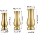 Base for centerpiece vase size