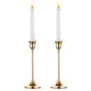 candlestick holders gold
