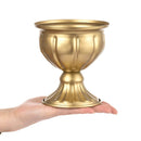 Gold centerpiece vase