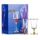 wedding glasses for bride and groom