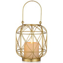 Wire Cage Pillar Decorative Lantern