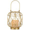 Wire Cage Pillar Decorative Lantern