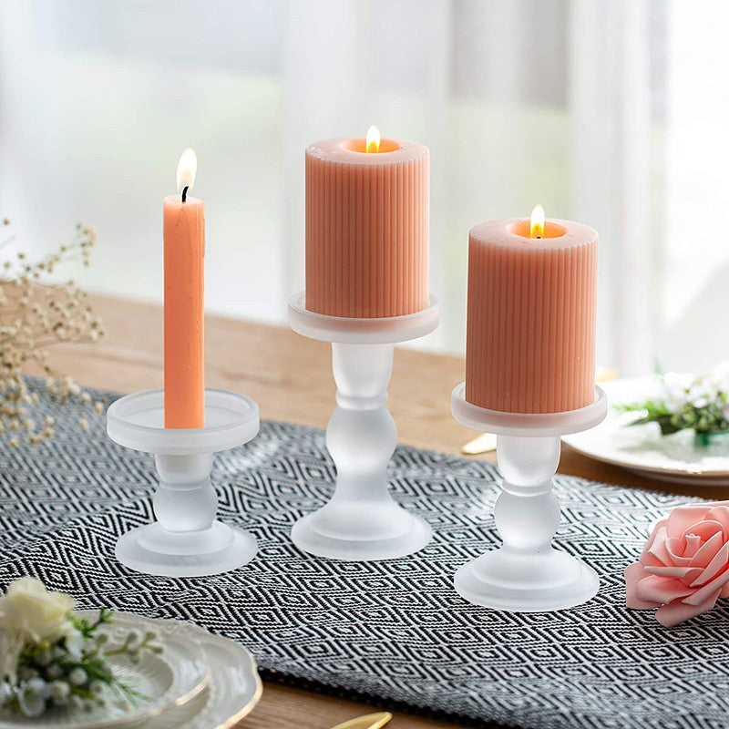 taper and pillar candle holders