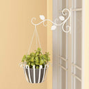2Pcs/set Wall Hanging Plant Bracket, Hanging Hooks Wall Brackets for Balcony Wind Chime Lantern