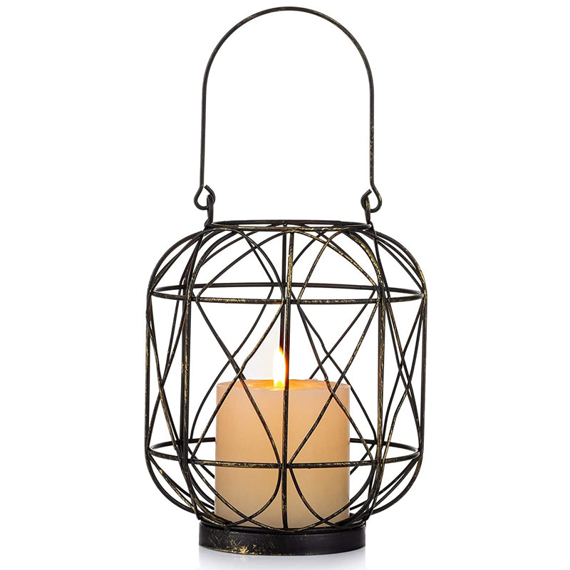 cage candle holders decorative